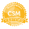 Certifed ScrumMaster badge